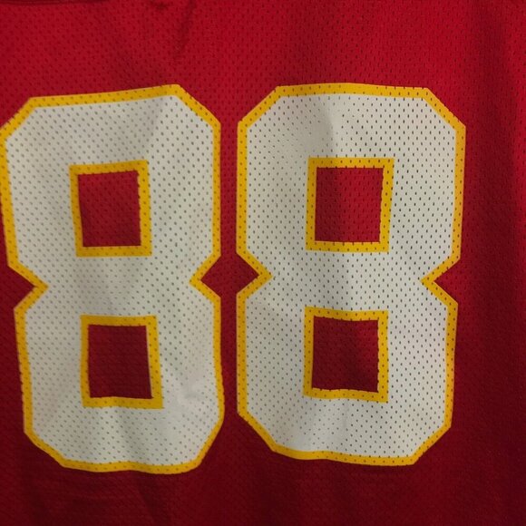 LogoAthletic NFL Kansas City Chiefs Tony Gonzalez Red Jersey Mens Size XXL 54-56 - Picture 3 of 15